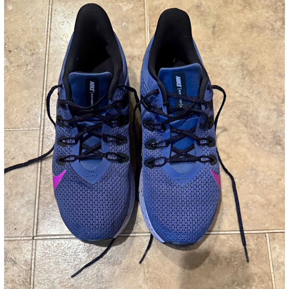 Nike Quest 2 SE women's Low Top lace-up 9.5 Mesh Sneakers Purple/pink CJ6186-500